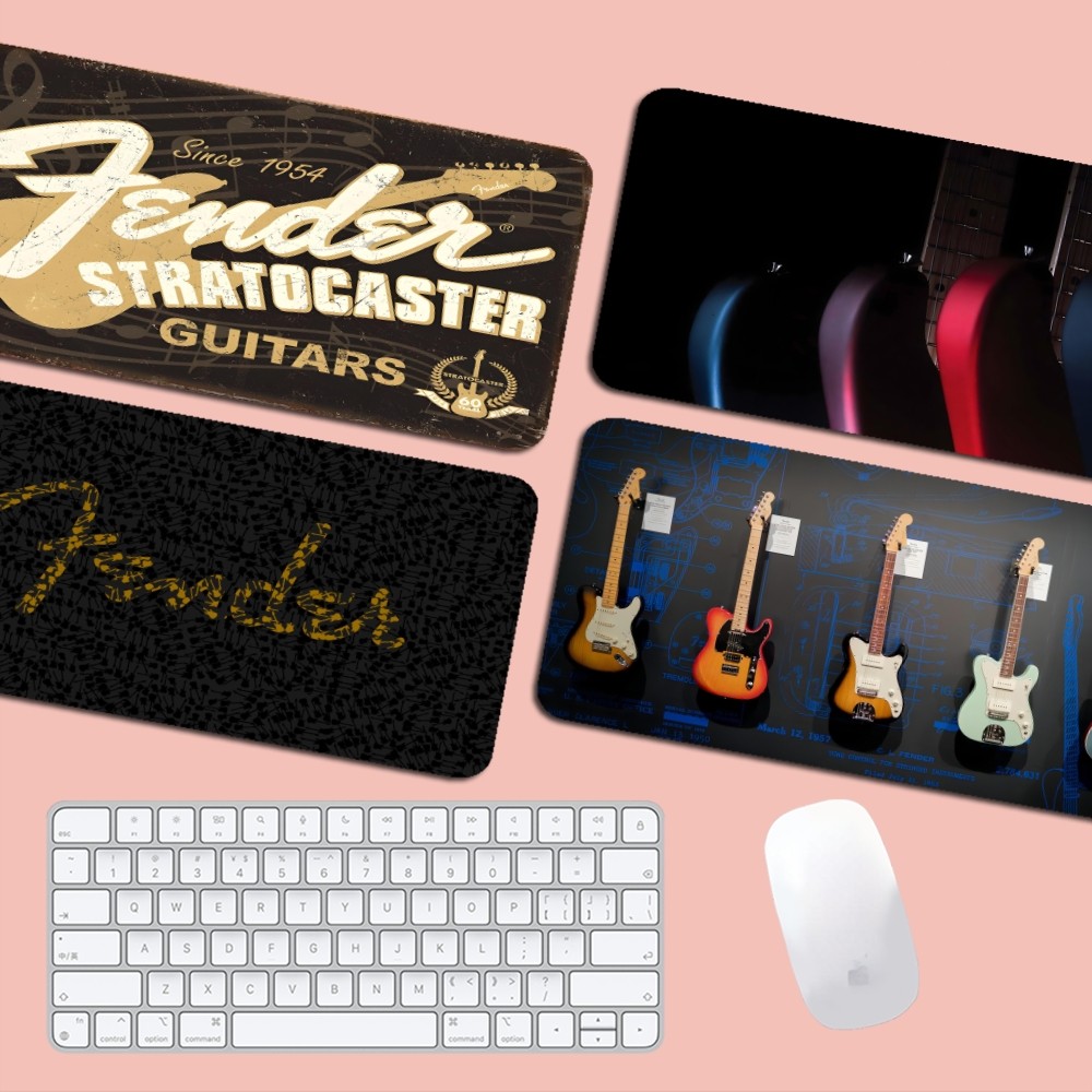 Zelda Desk Setup - Fender guitare tapis de souris garçon