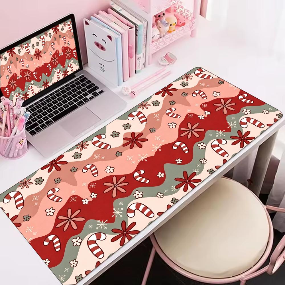 Desk Setup With Laptop - Tapis de souris de jeu grand