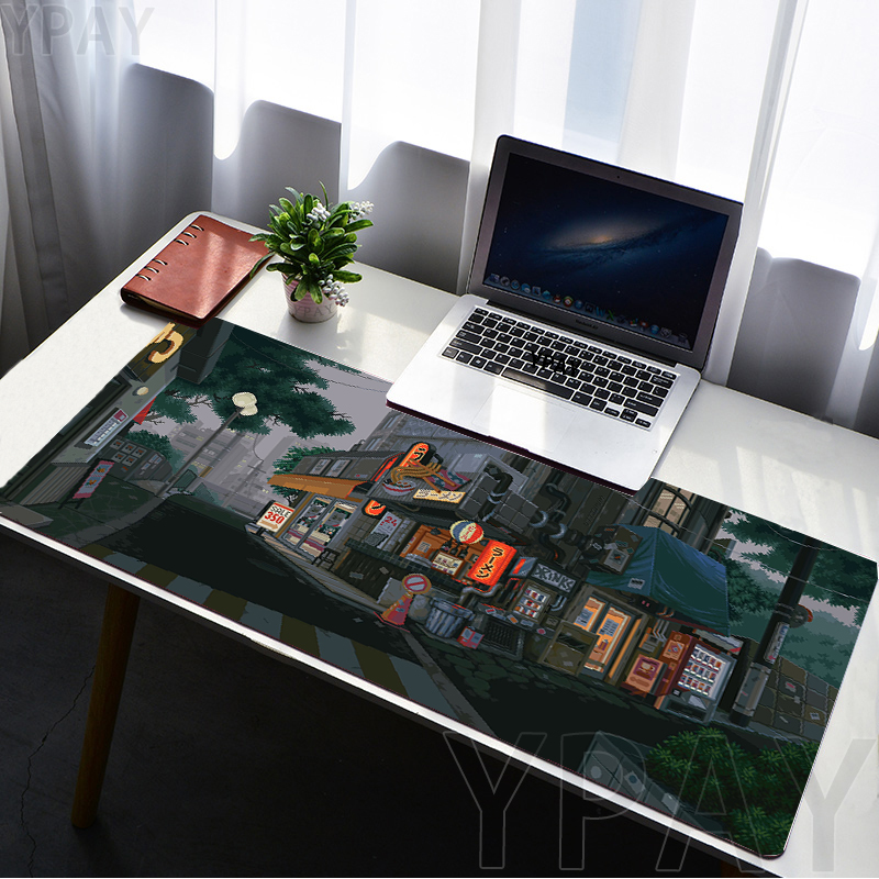 Zelda Desk Setup - Tapis de souris Pixel, en caoutchouc,