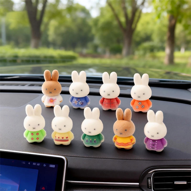 Statuette de lapin Miffy floqu - Desk Setup Shelves avis et prix