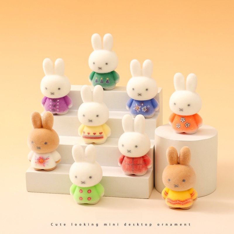 Statuette de lapin Miffy floqu - Desk Setup Shelves avis et prix