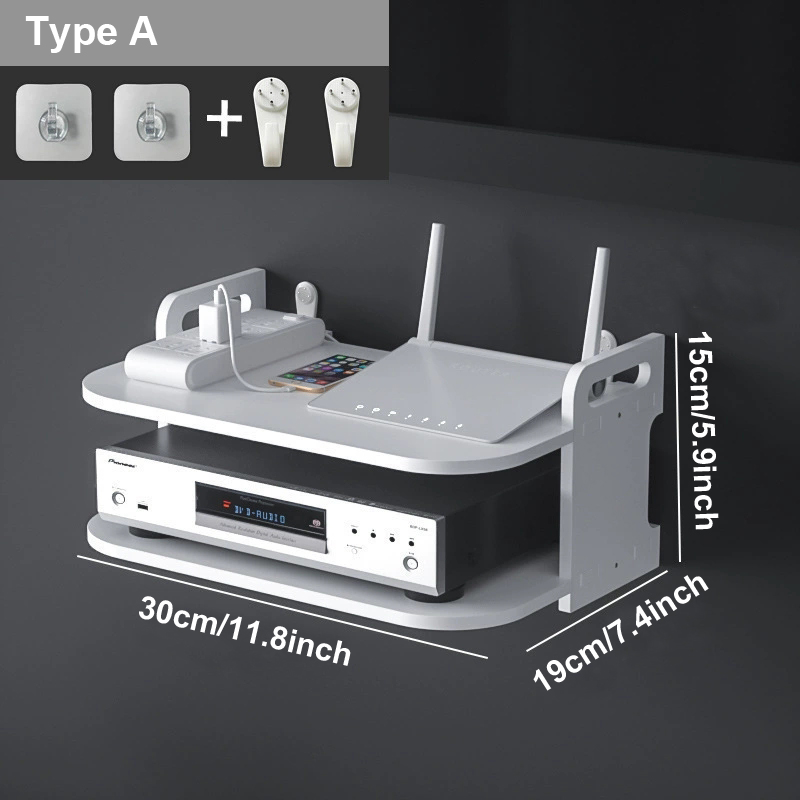 Étagère murale pour routeur et - Desk Setup Shelves avis et prix