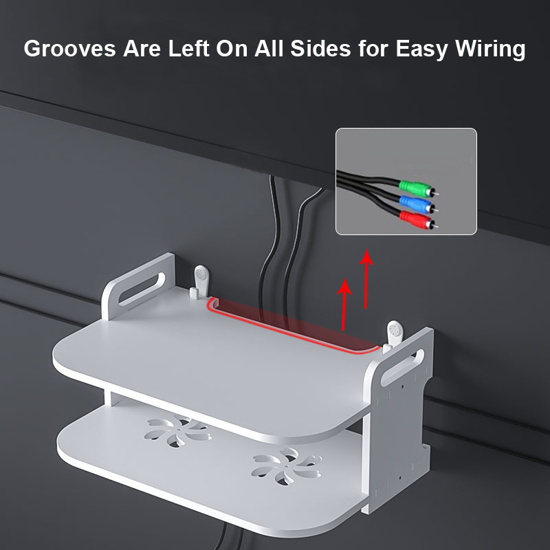 Étagère murale pour routeur et - Desk Setup Shelves avis et prix