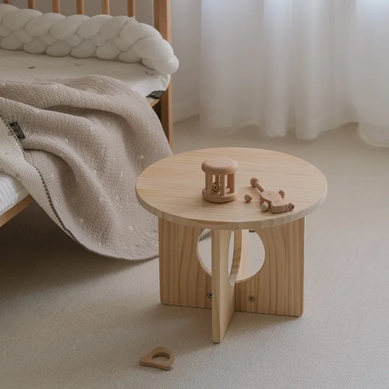 Petite table ronde en bois mas - Desk Setup Small Room avis et prix