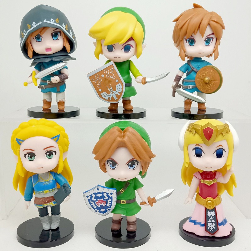 Figurines Link et Zelda de The - Zelda Desk Setup avis et prix