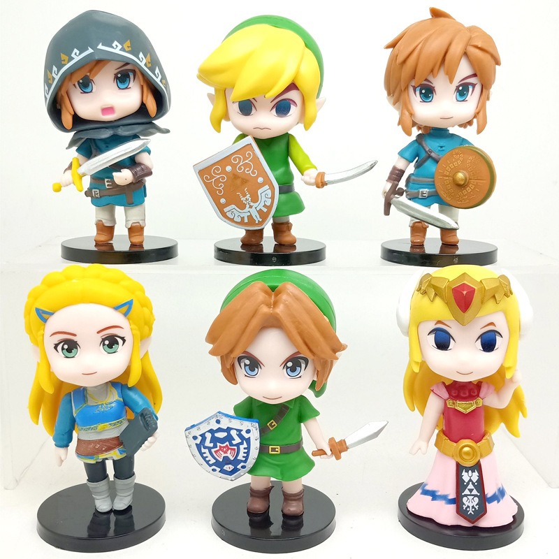 Figurines Link et Zelda de The - Zelda Desk Setup avis et prix