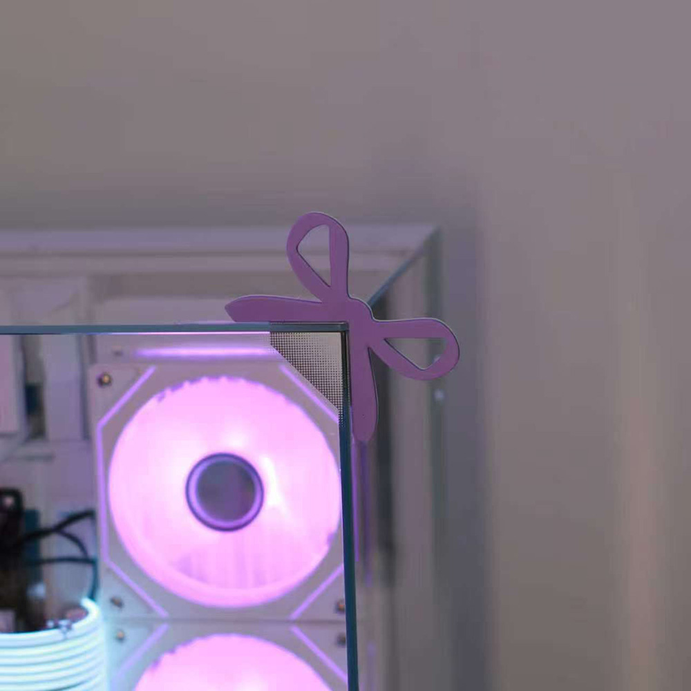Décoration d'angle de moniteur - Desk Setup Girly avis et prix