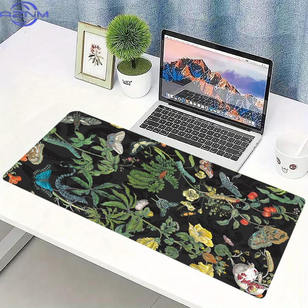 Tapis de souris vintage à moti - Desk Setup With Laptop avis et prix