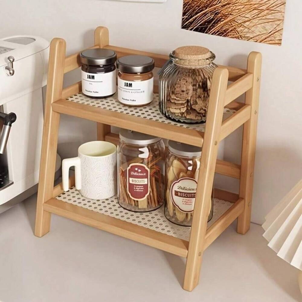 Étagère de rangement à 2 nivea - Desk Setup Shelves avis et prix