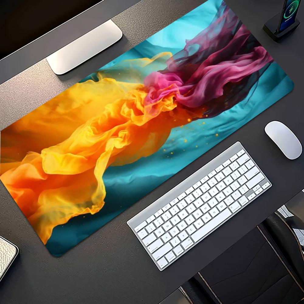 Grand tapis de bureau antidéra - Desk Setup With Laptop avis et prix