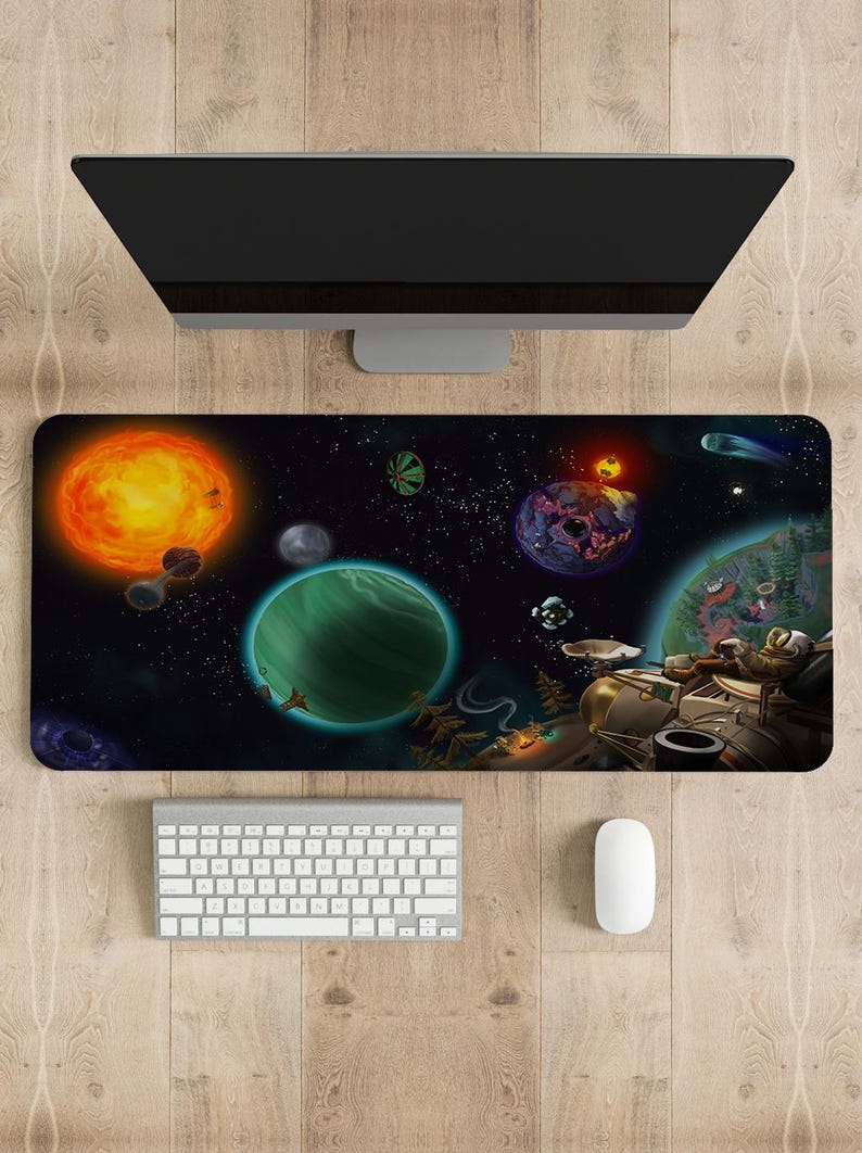 Tapis de souris extérieur Wild - Desk Setup With Laptop avis et prix