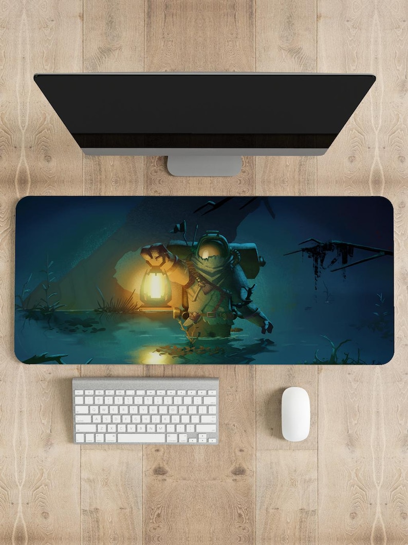Tapis de souris extérieur Wild - Desk Setup With Laptop avis et prix