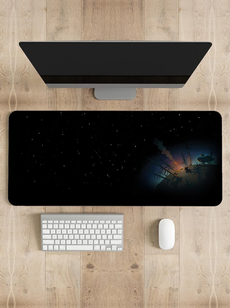 Tapis de souris extérieur Wild - Desk Setup With Laptop avis et prix