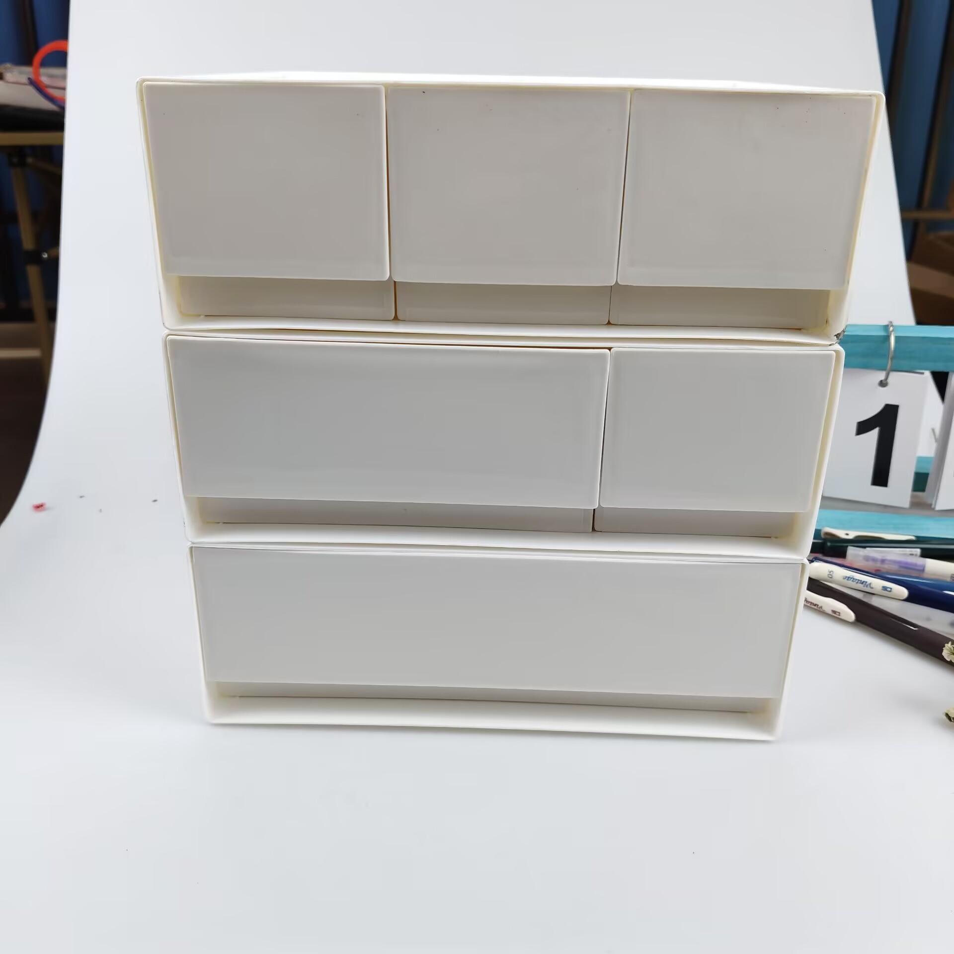 Boîte de rangement de bureau,  - Desk Setup Shelves avis et prix