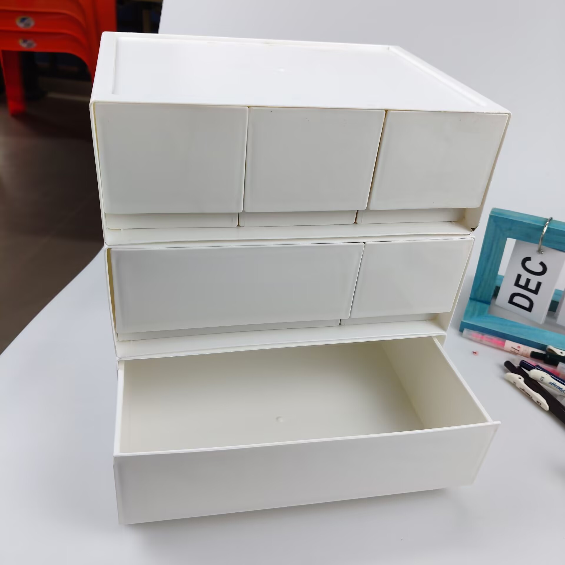 Boîte de rangement de bureau,  - Desk Setup Shelves avis et prix