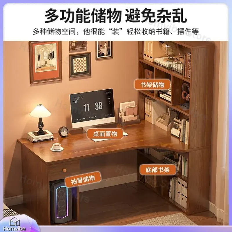Bureau d'ordinateur en forme d - Desk Setup Corner avis et prix