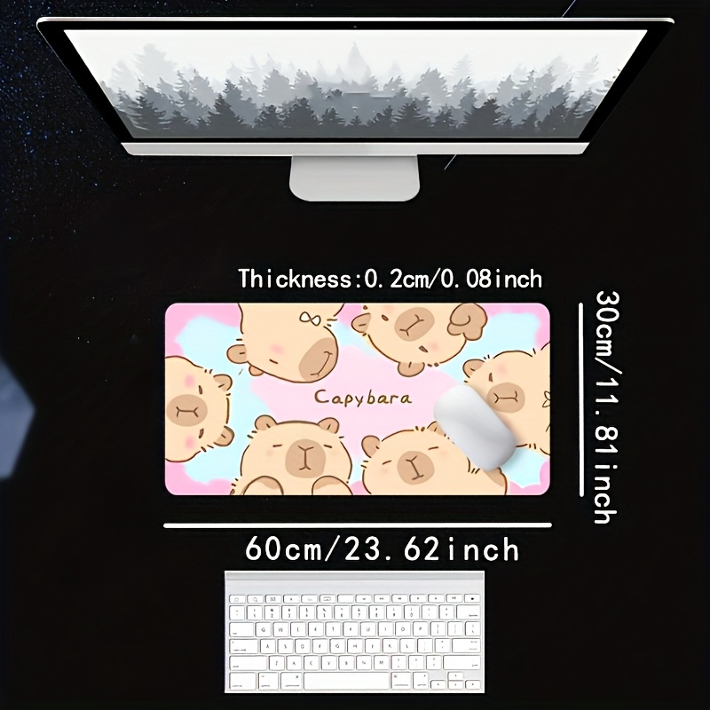 Tapis de Souris Grand Format C - Desk Setup With Laptop avis et prix